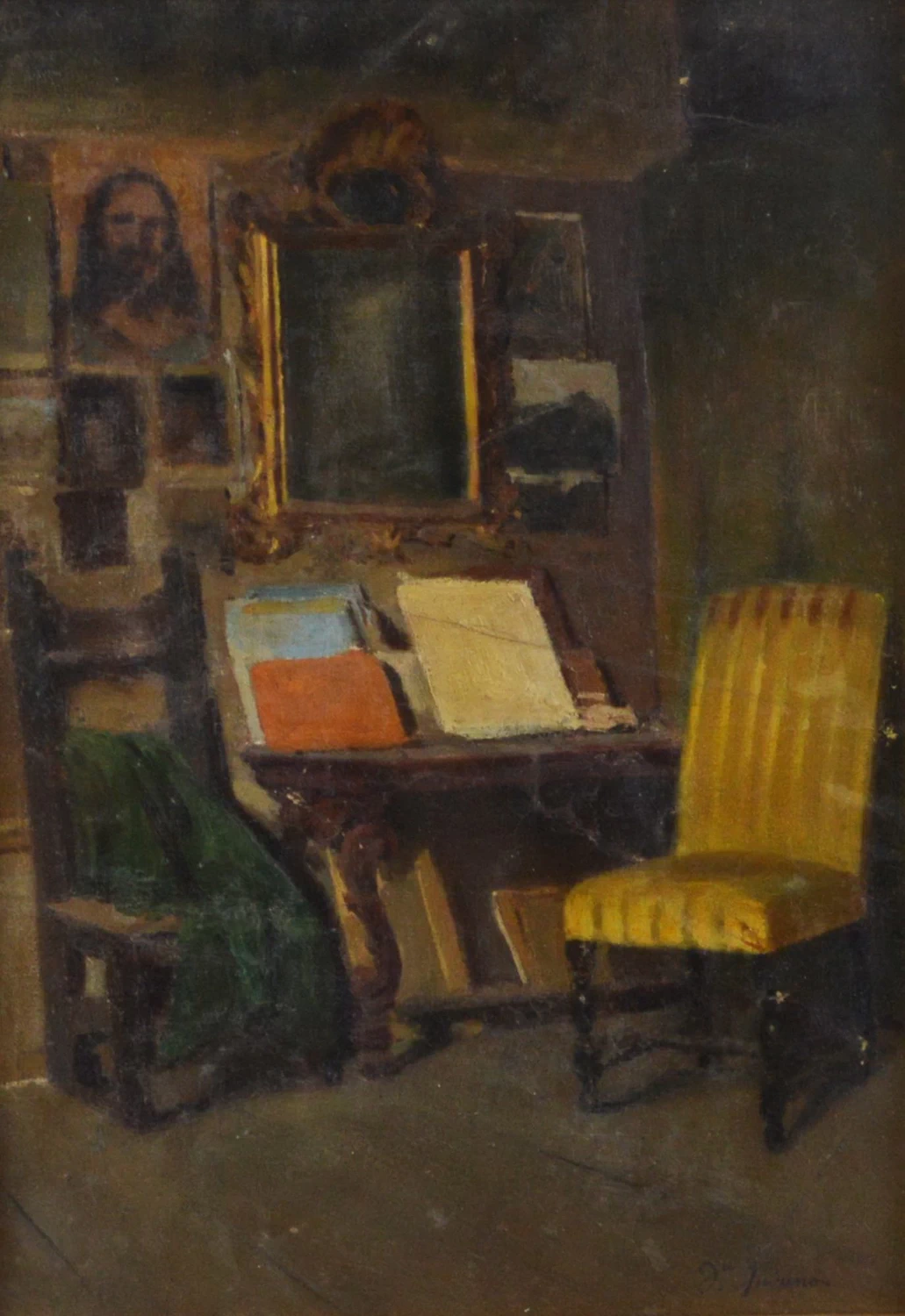 Lo studio del pittore
